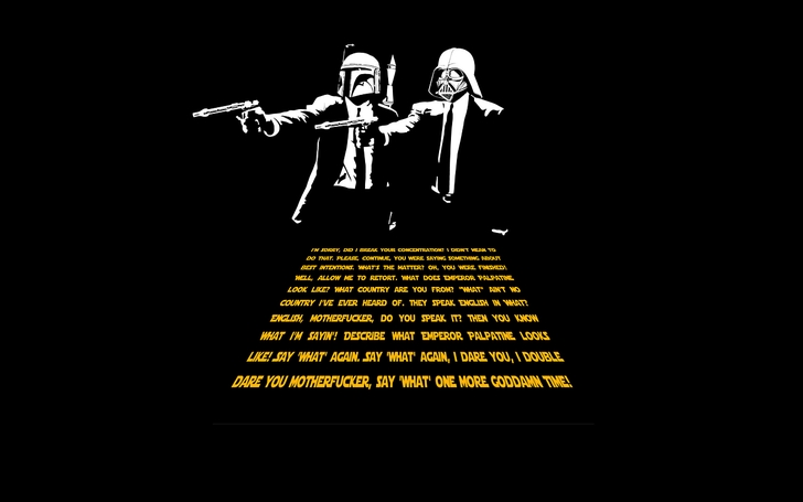 Star Wars Stars Pulp Fiction Wallpaper High Quality