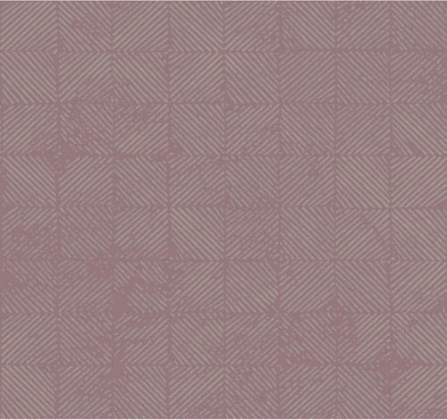 Ronald Redding Sculptured Surfaces Lilac And Silver Gossamer Wallpaper