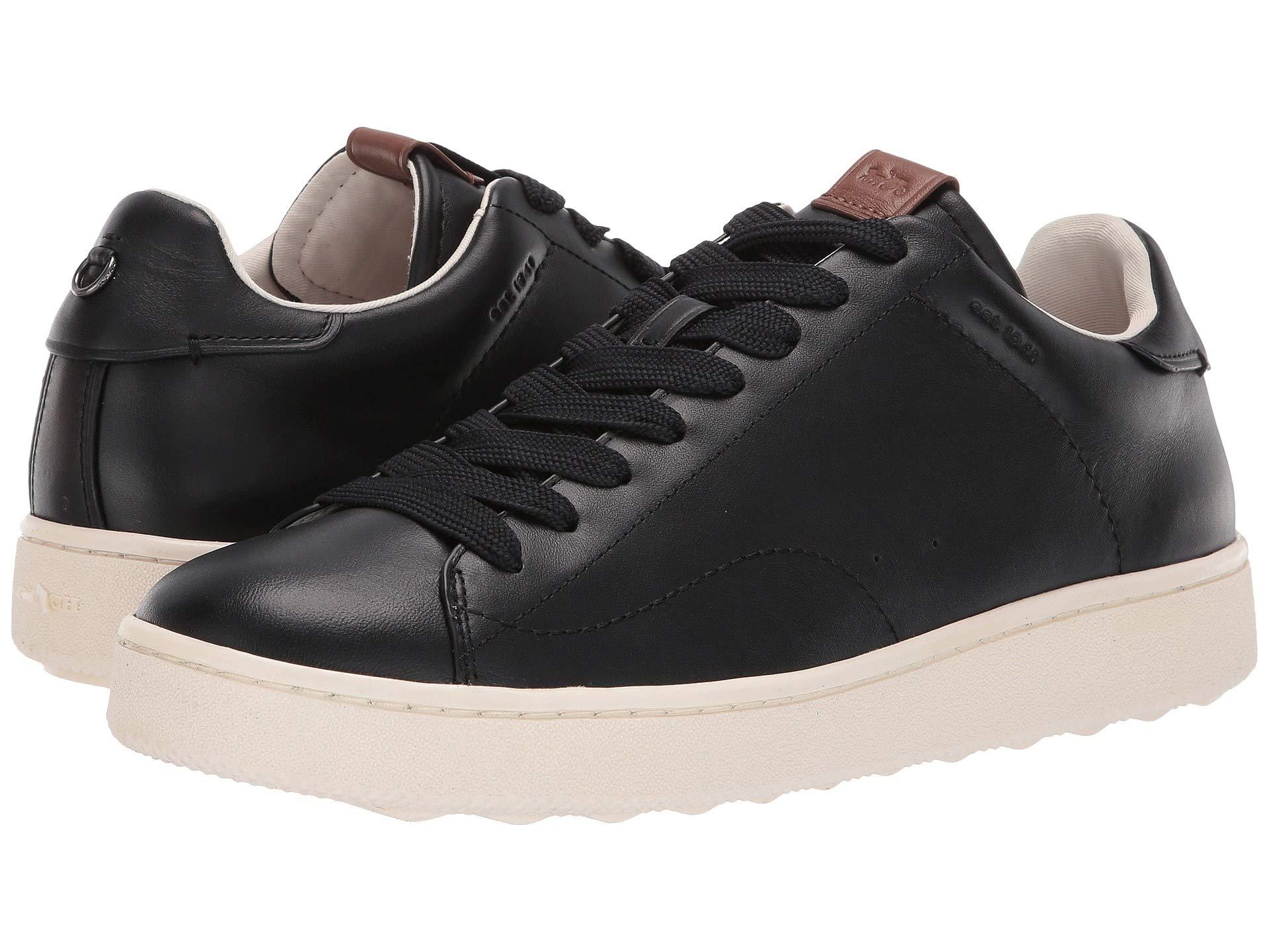 Free download COACH Leather C101 Low Top in Black for Men Lyst ...