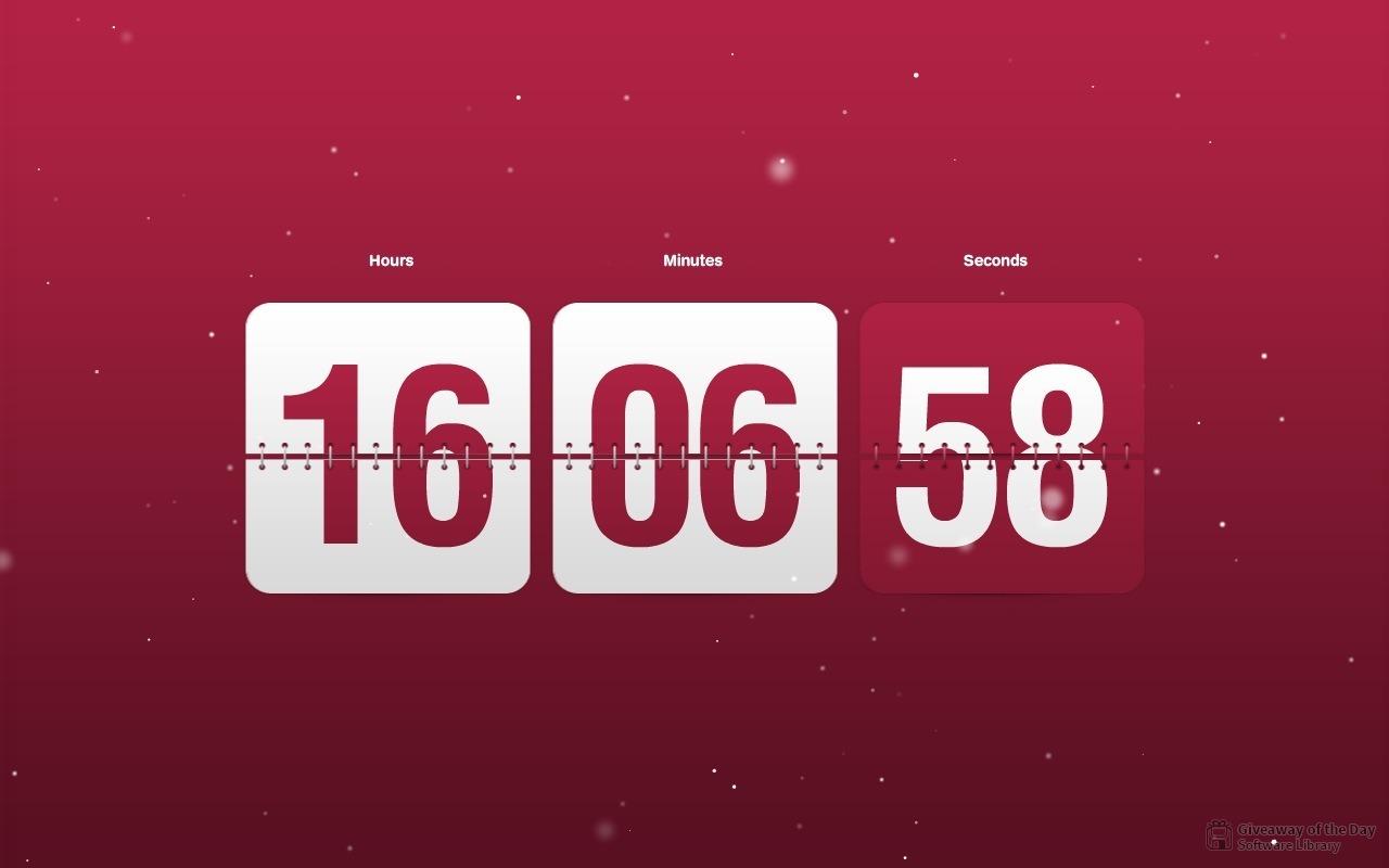 New Year Countdown Clock Screensaver