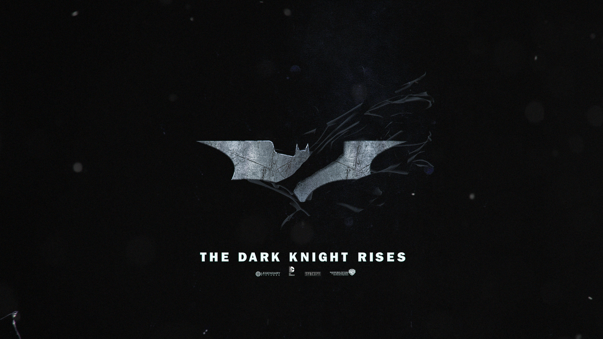The Dark Knight Logo Wallpaper 4k