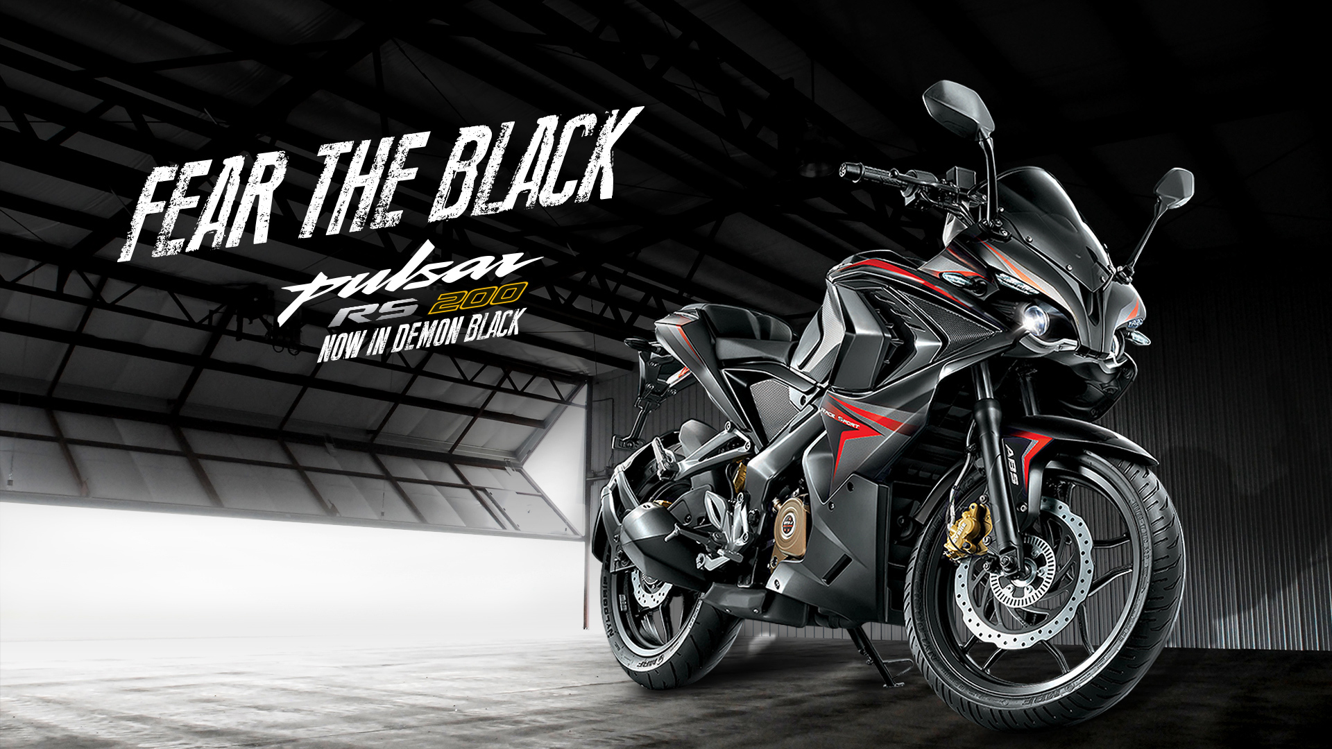 Fear The Black Bajaj Pulsar Rs200 Is Now Available In