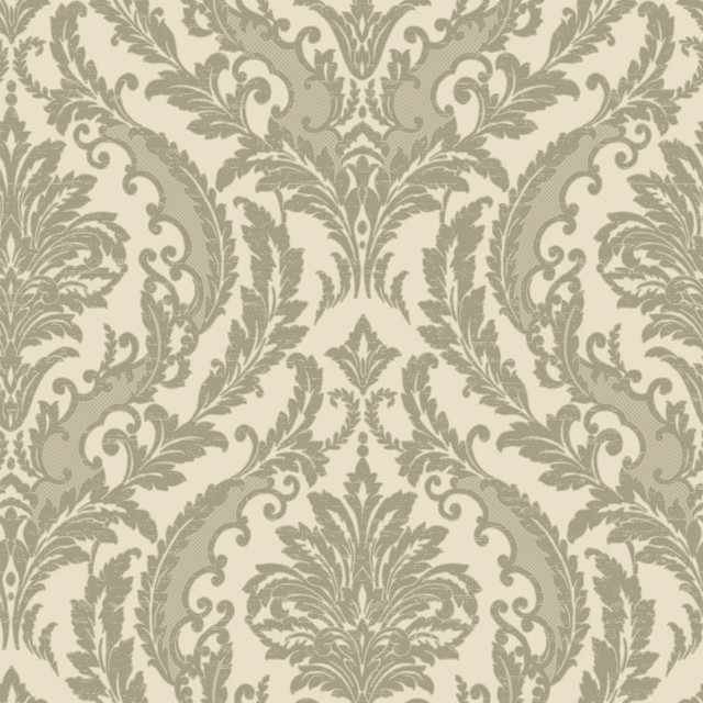 Color Damask Wallpaper Clay Bolt Contemporary By