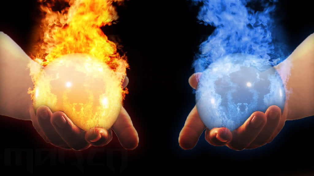 Fire And Ice Wallpaper