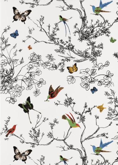 Daily Design Delight Bring Spring Inside with These 5 Wallpaper 395x552