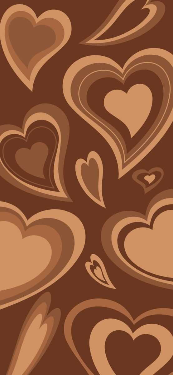 Brown Heart Wallpaper Enjpg