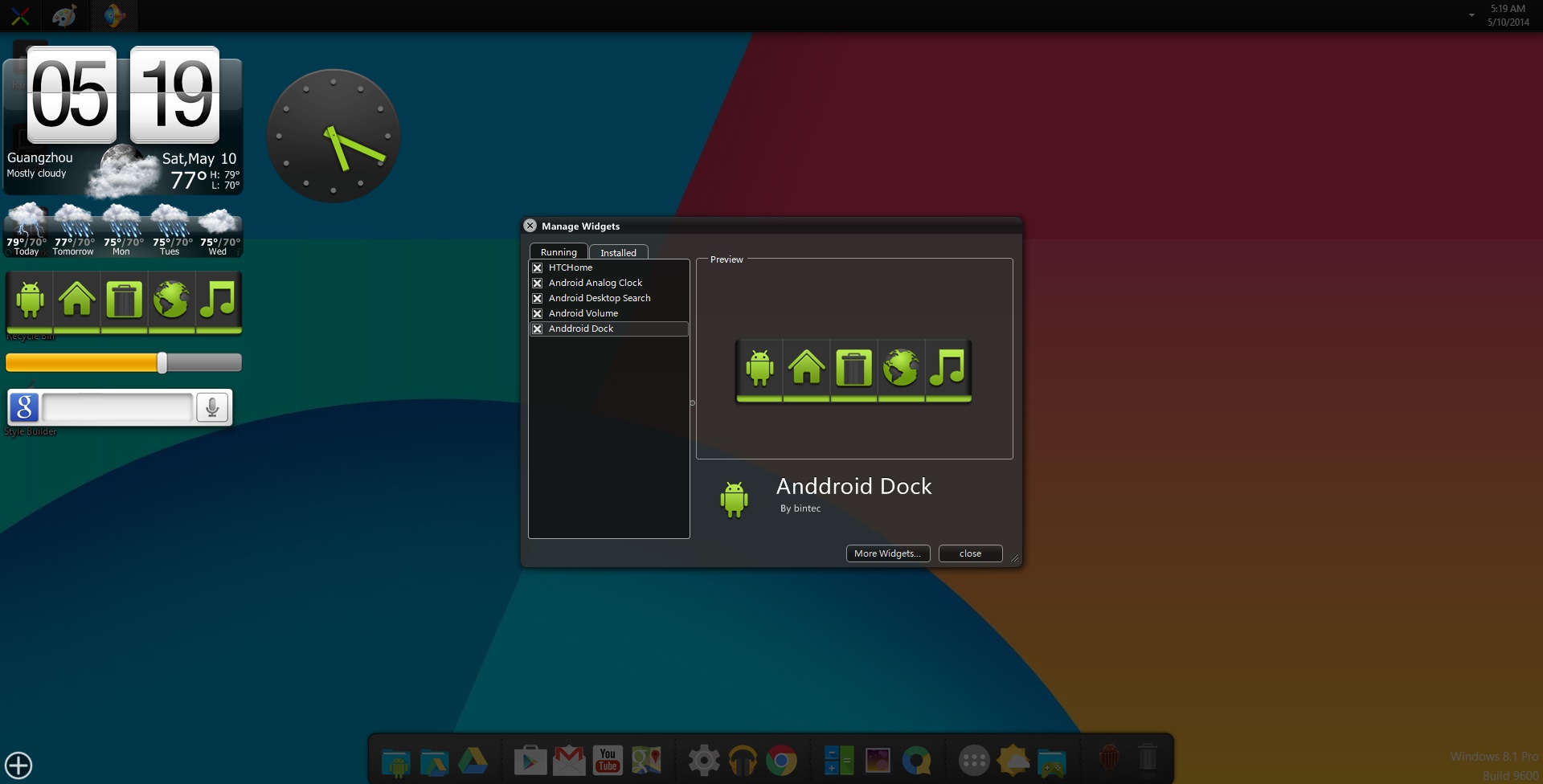 Android Kitkat Skinpack For Win8 Released