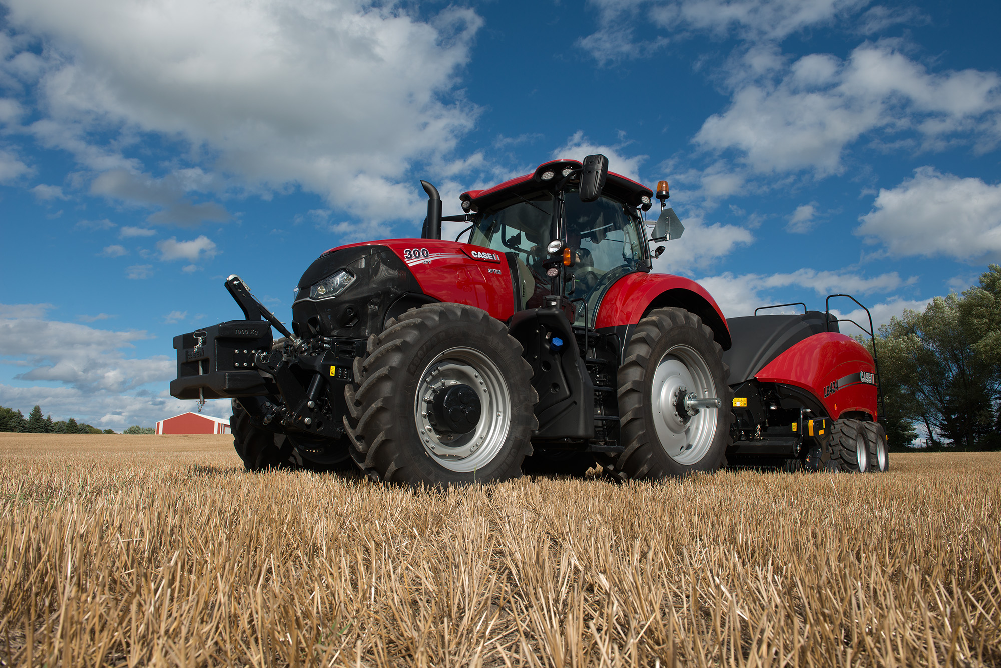Optum Series Row Crop Hay Forage Tractors Case Ih