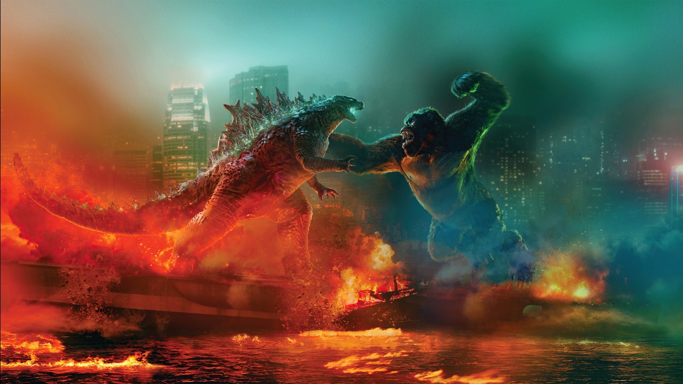 Godzilla Vs Kong 4k 5k Hd Wallpaper
