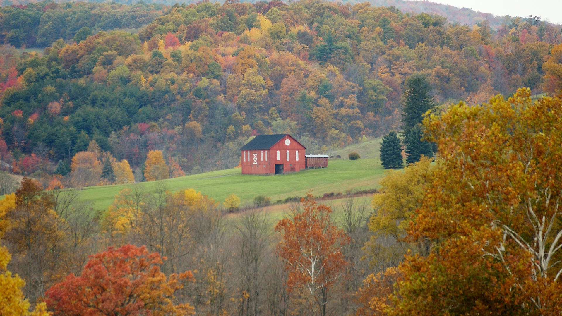 Autumn Harvest Ohio Wallpaper