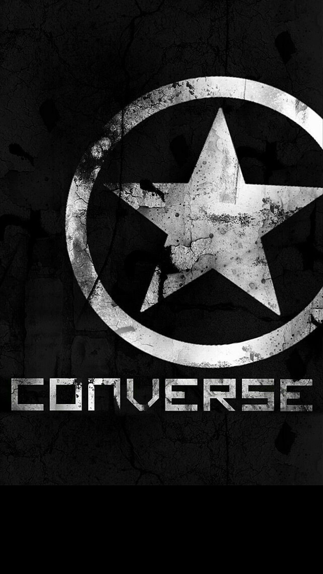 Converse Black Wallpaper iPhone Android Wak