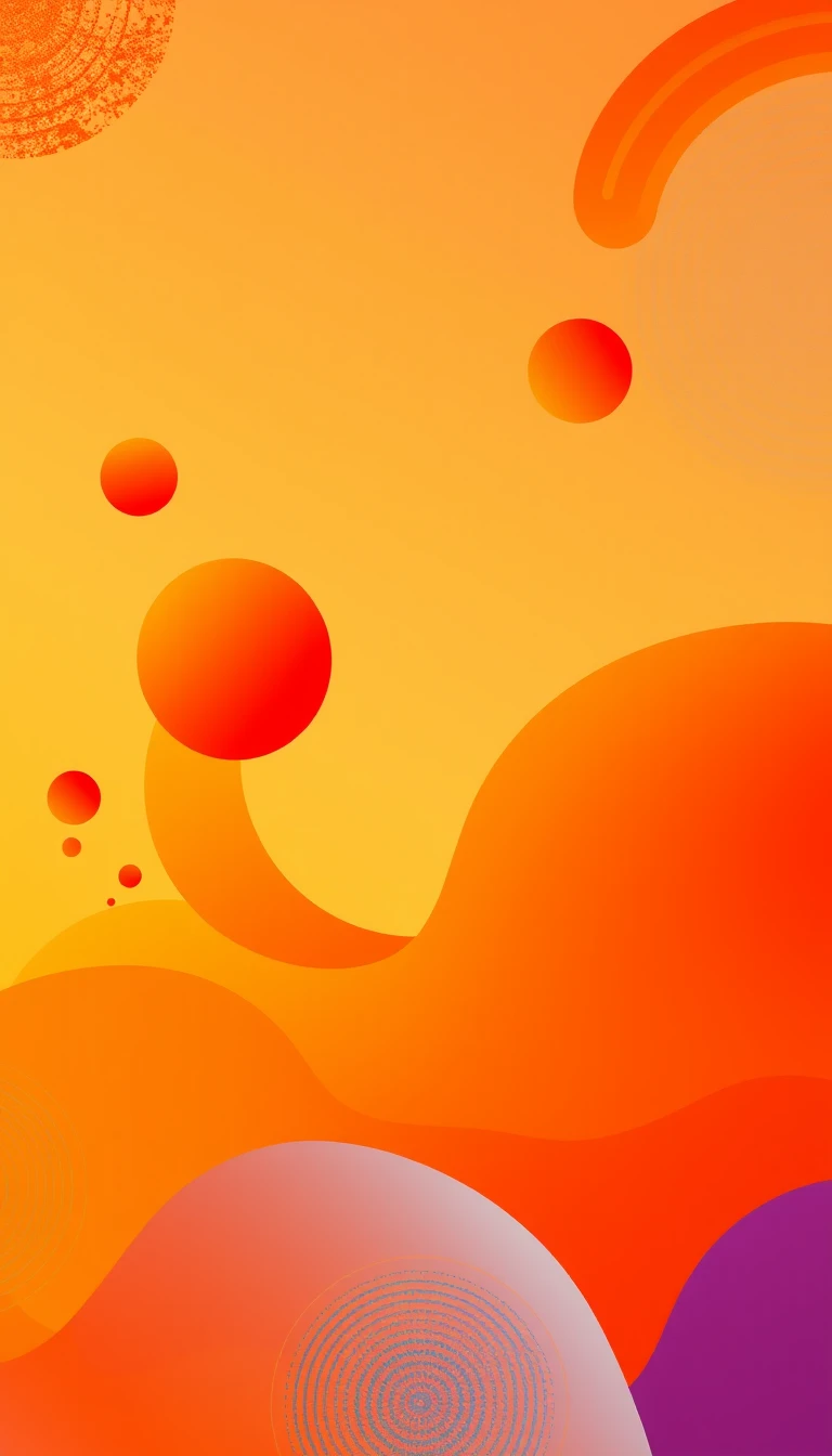 Orange Phone Wallpaper