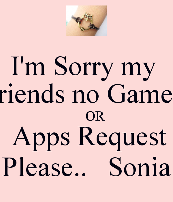 Sorry Friend Wallpaper Widescreen