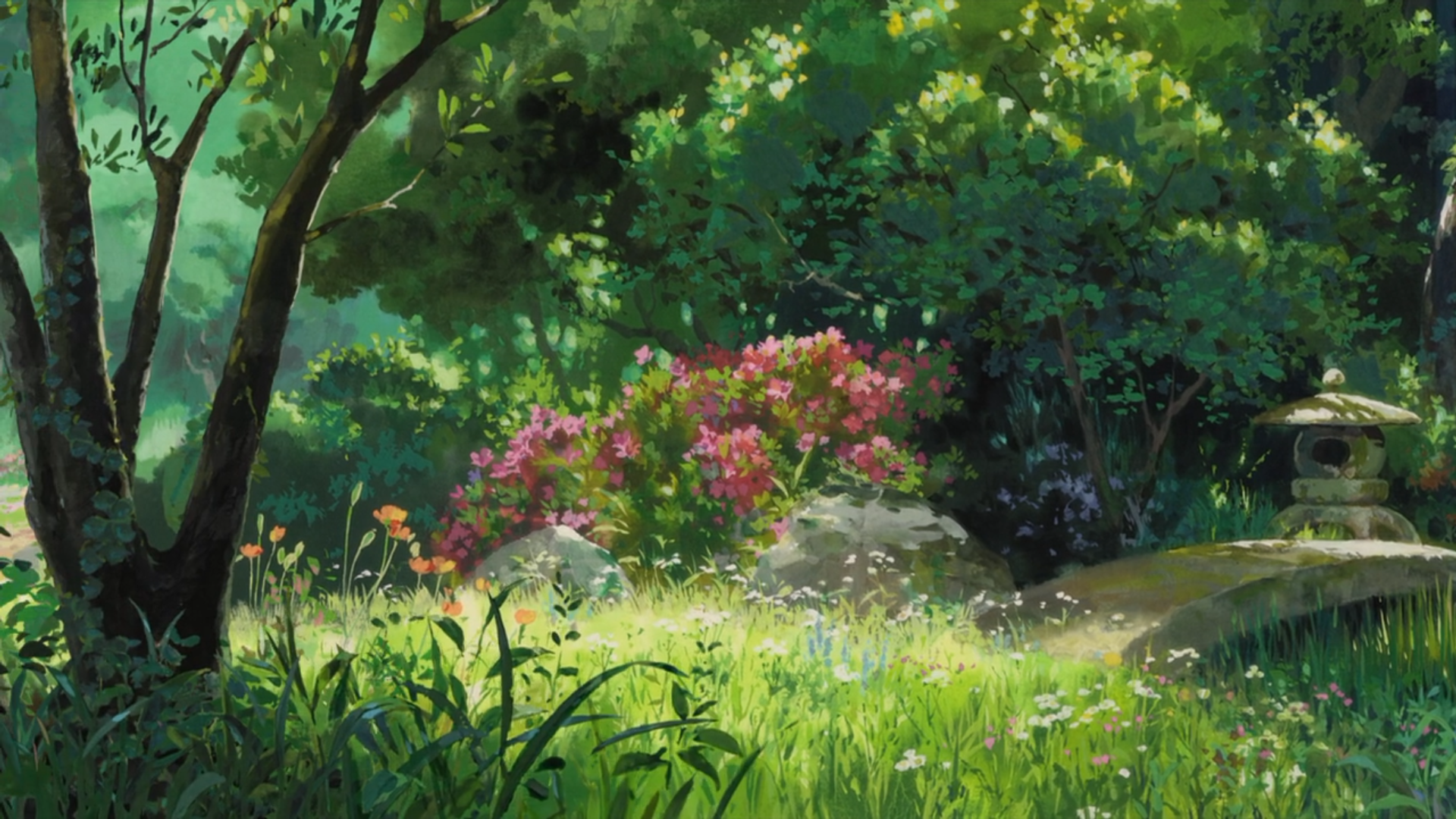 Ghibli Art   landscapes architecture Pinterest