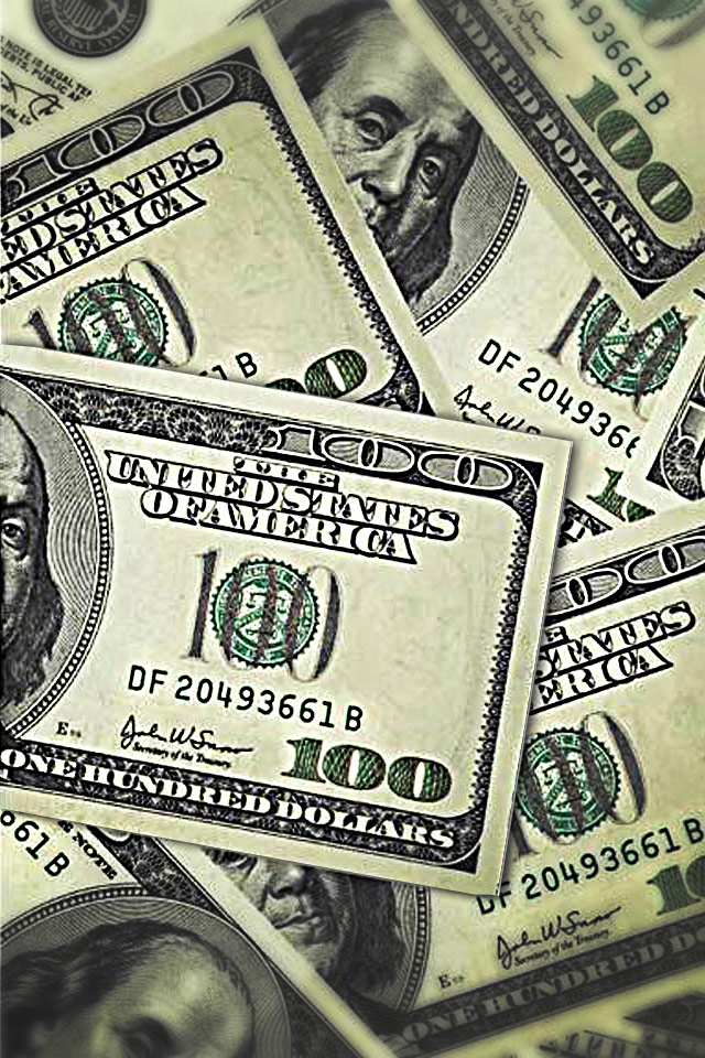 Money 100 Dollar Bills iPhone Wallpaper 640x960