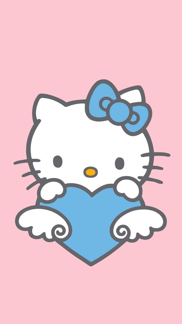 Hello Kitty N004 iPhone Wallpaper Background And