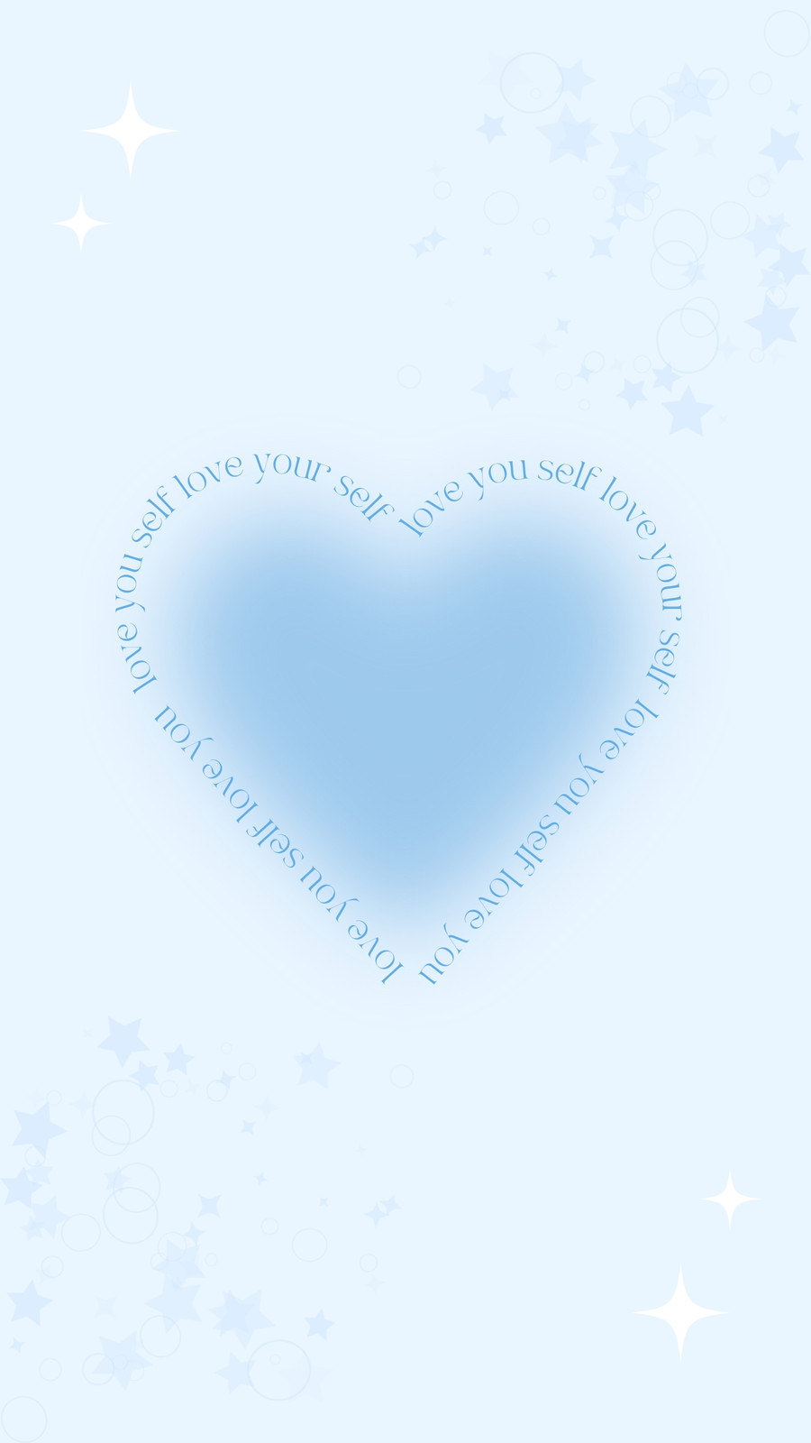 Simple Blue Aesthetic Wallpaper For A Calm Digital Space