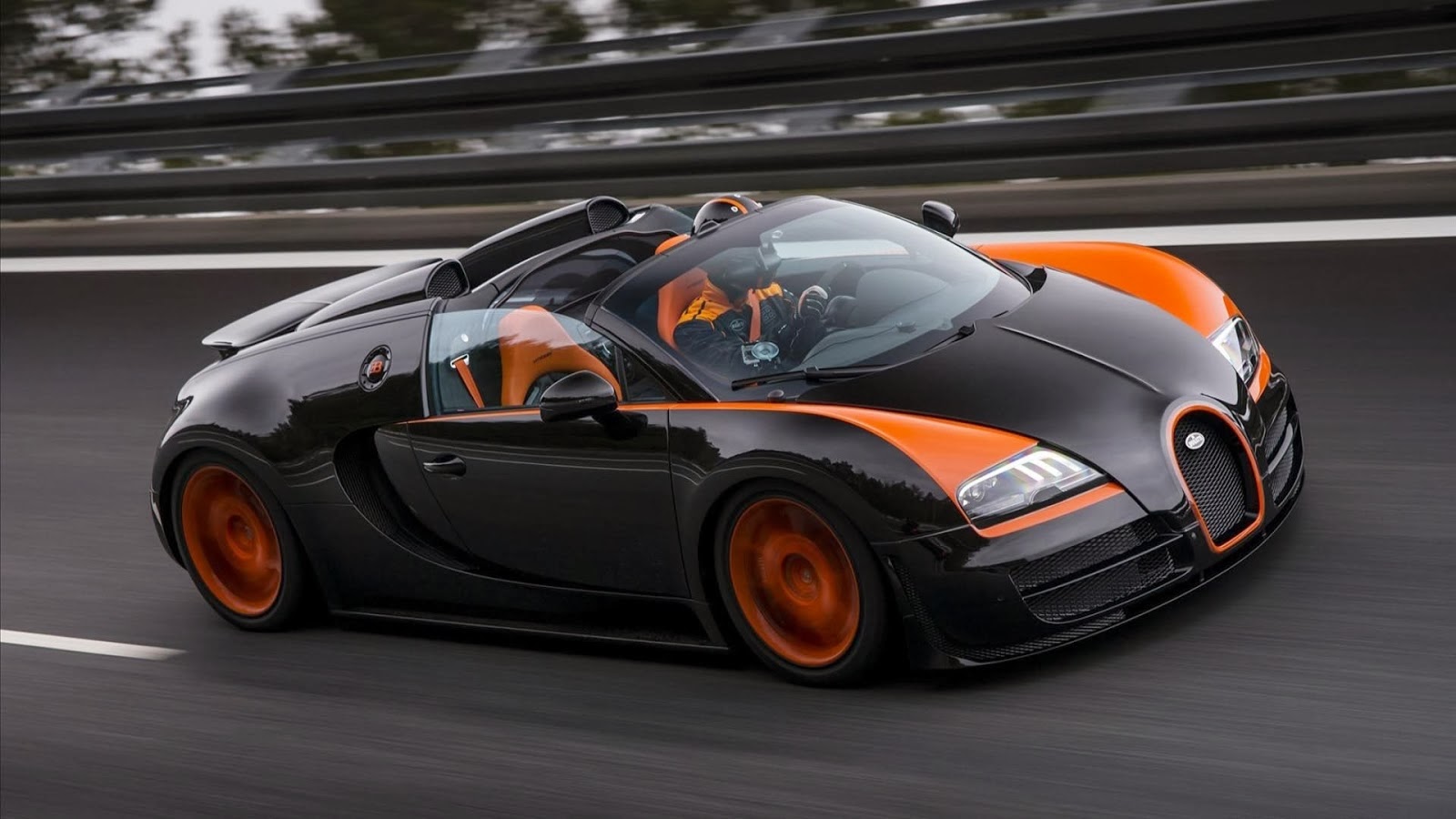 Bugatti Veyron Sports Cars HD Wallpaper