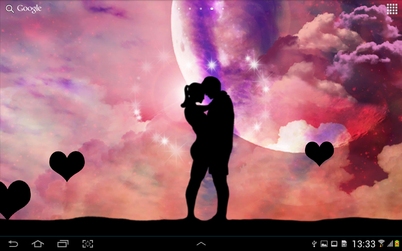 Romantic Love Live Wallpaper For Android