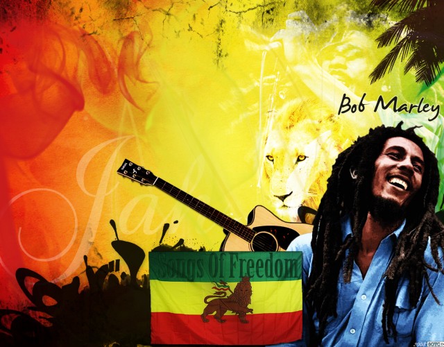 Bob Marley Smoking Weed HD Wallpaper