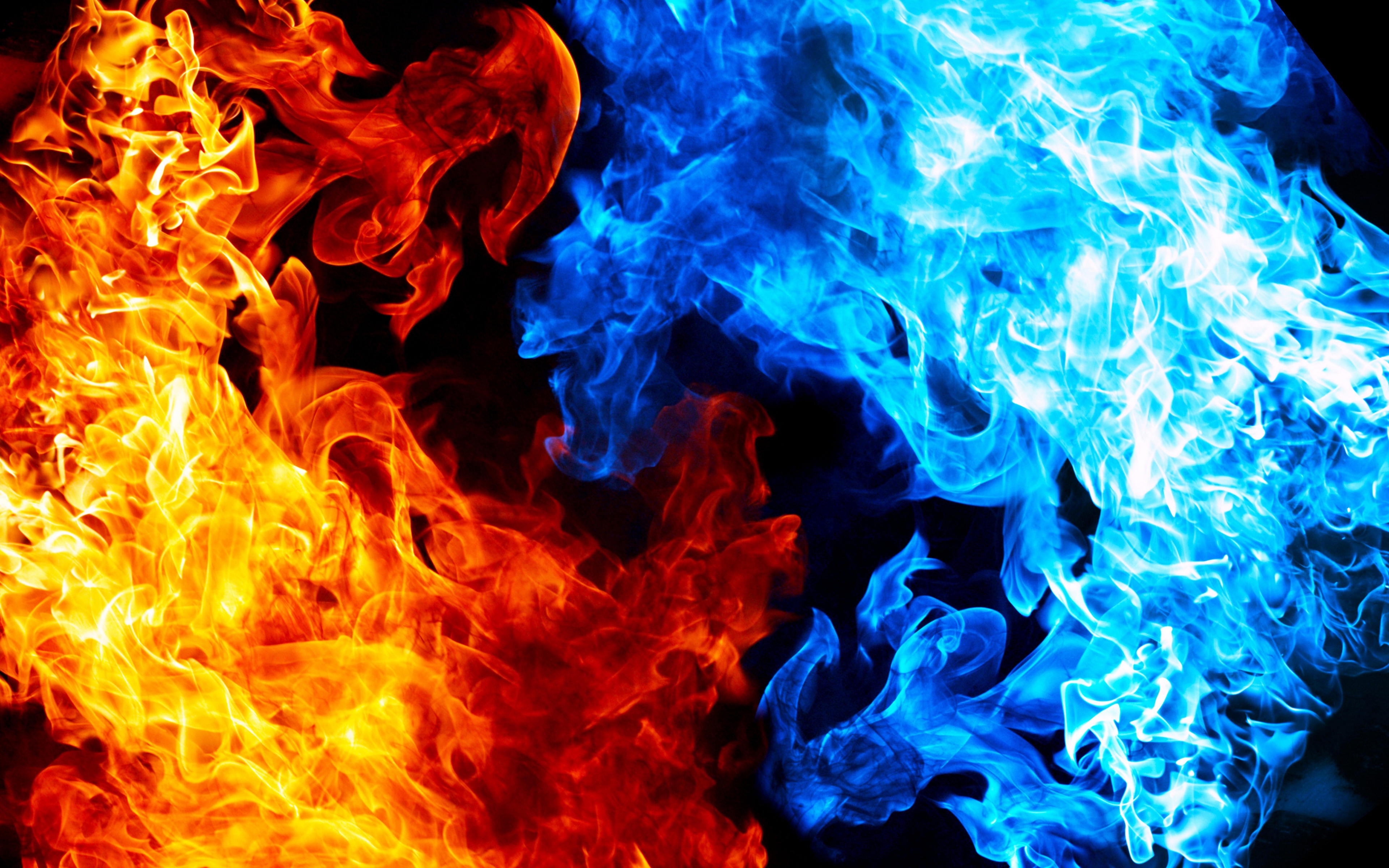 Red Yellow Blue Flame Texture Pattern Flames Fire Smoke WallpapersByte