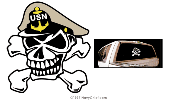 Navychief X Navy Chief Skull And Crossbones Color Vinyl