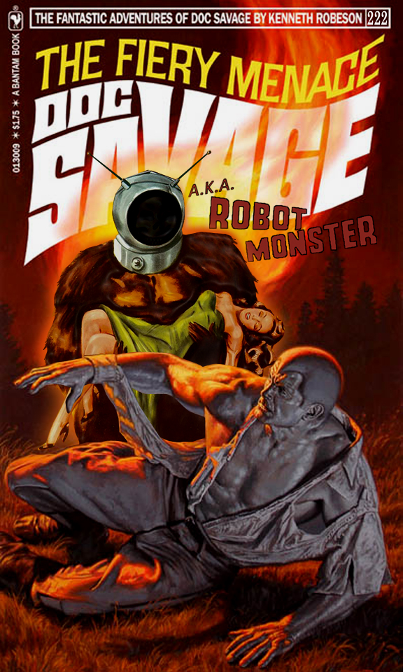 Doc Savage Robot Monster Superhero Fan Art