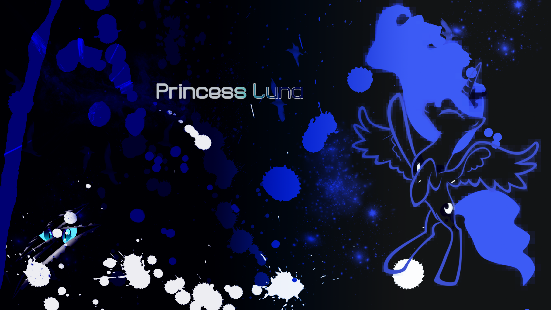 Princess Luna Gamer Wallpaper
