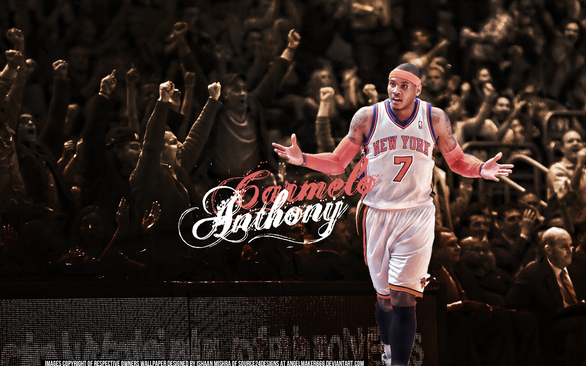 Carmelo Anthony New York Knicks wallpaper   417793 1920x1200
