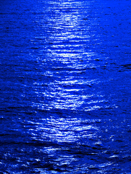 Blue Moon Ocean Reflection Stock Photos Rgbstock