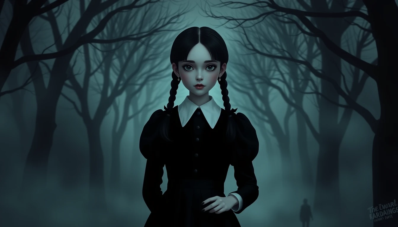 Wednesday Addams 4k Wallpaper