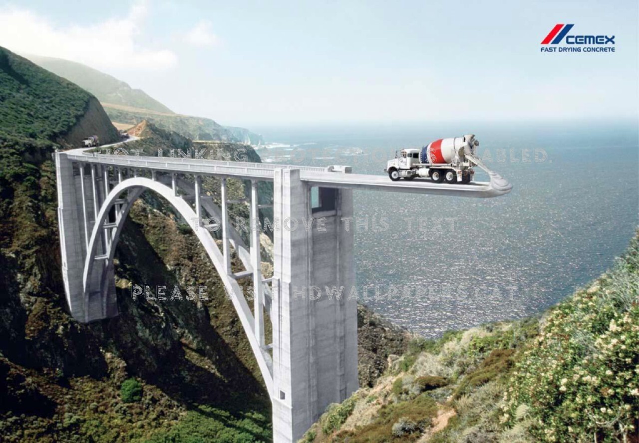 Fast Drying Cemex Advertisement Cool