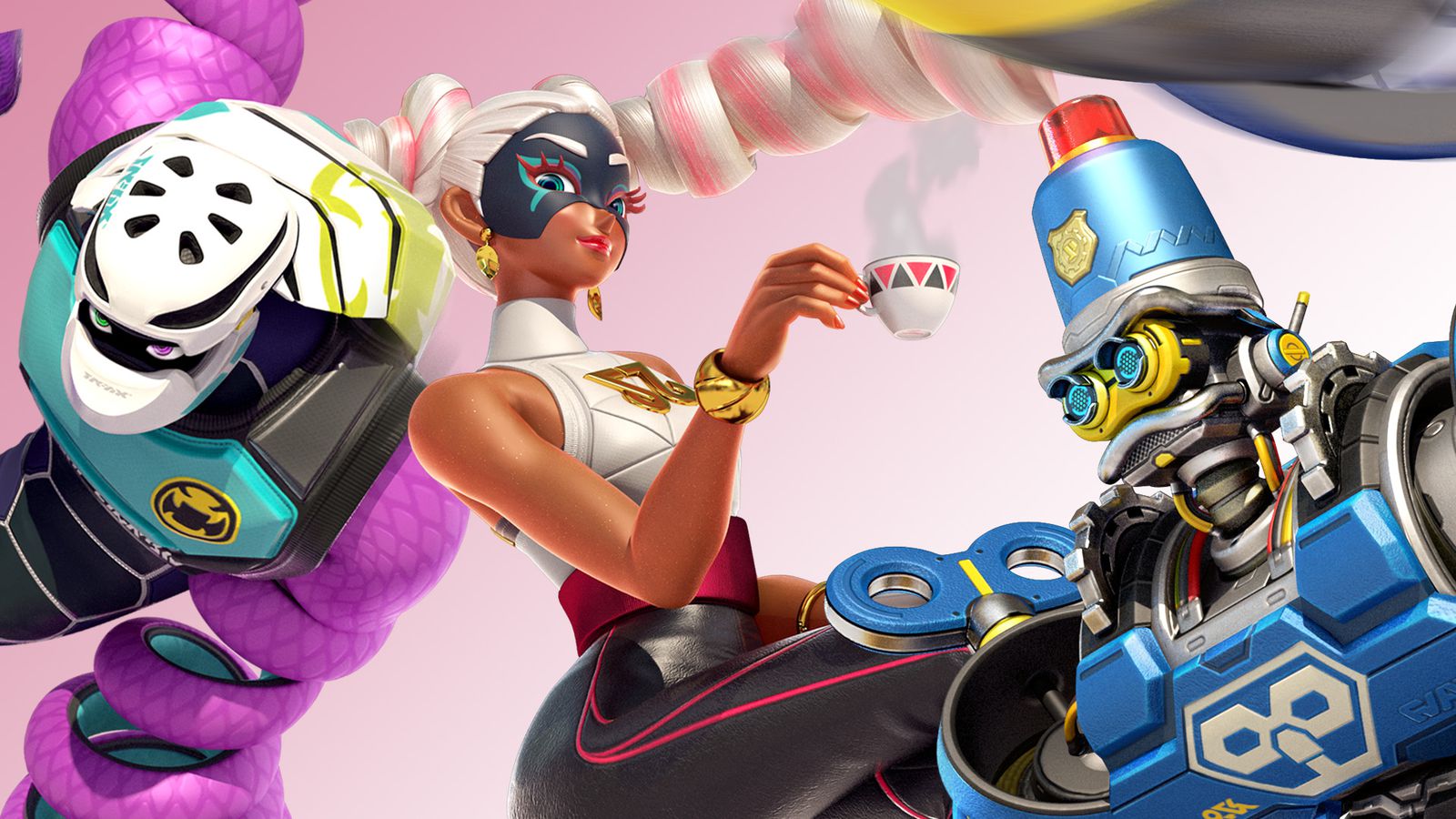 Watch us play as all three of Arms new fighters   Polygon