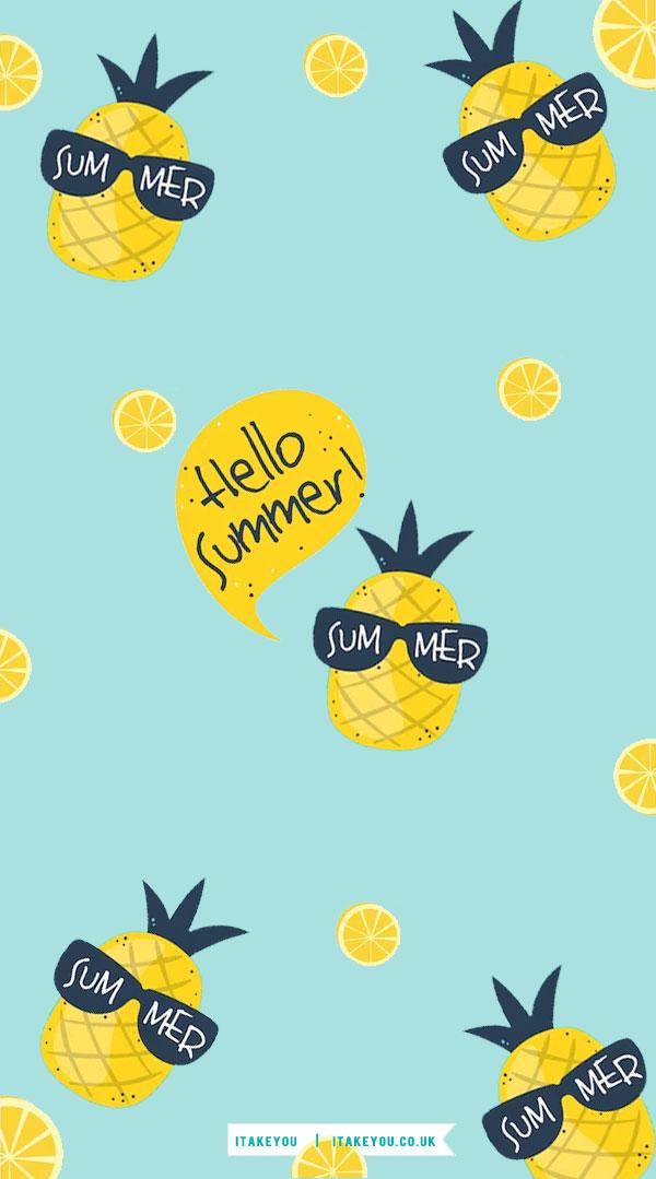 Delightful Summer Wallpaper Ideas Pineapple For