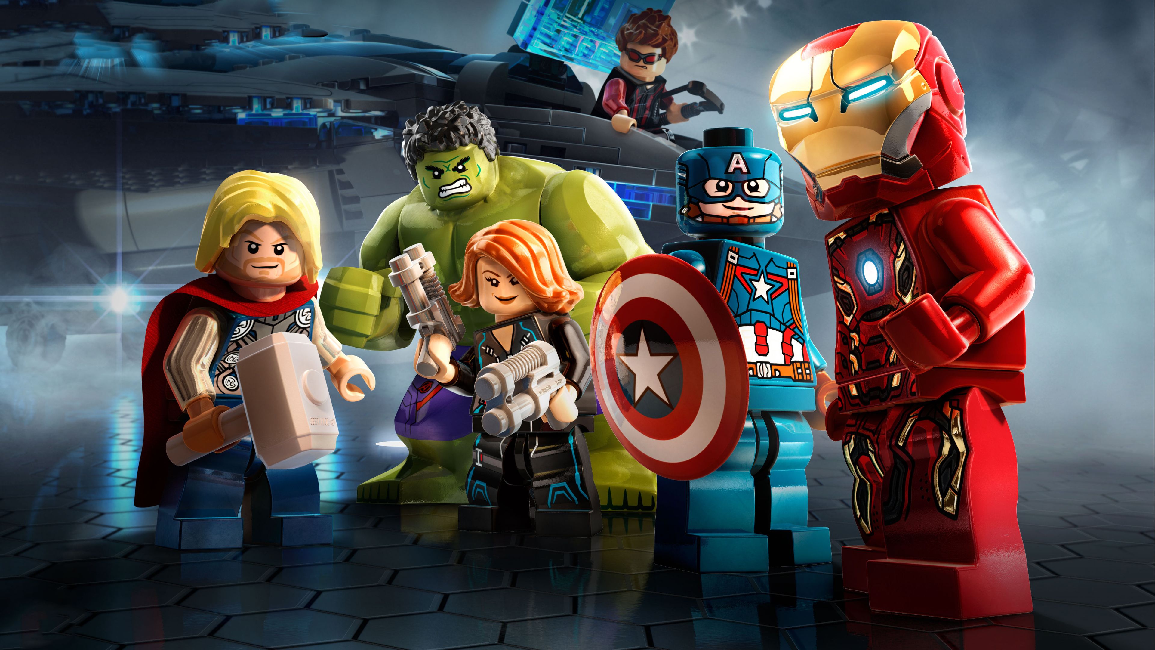 Marvel Avengers Lego 4k Superheroes Wallpaper