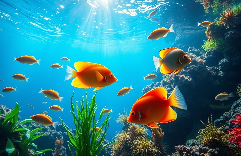 Aquarium HD 1080p Wallpaper