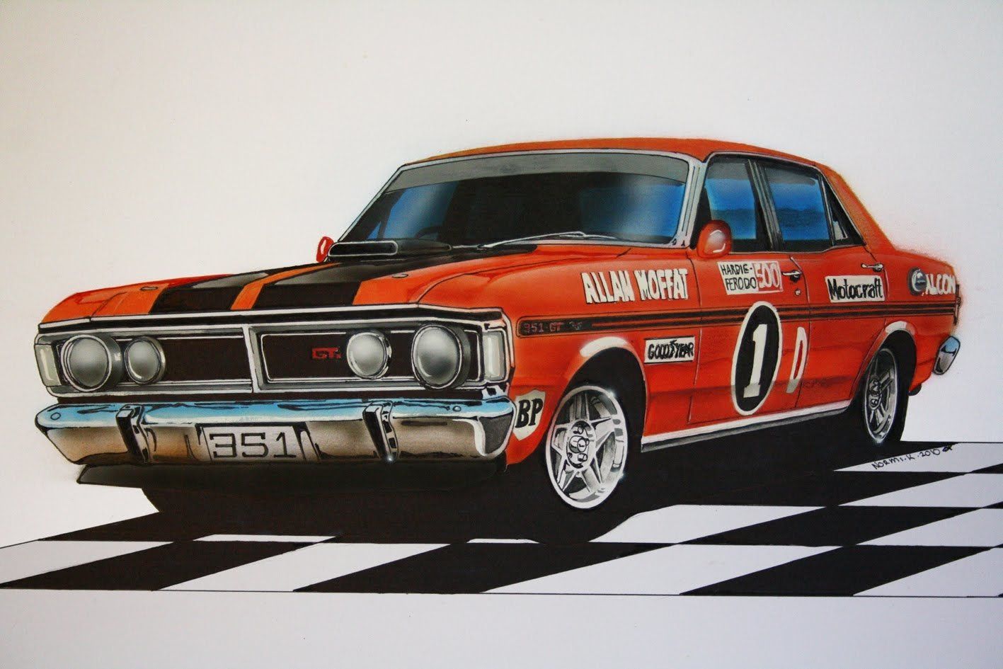 Ford Falcon Xy Gtho Cars Background Wallpaper On