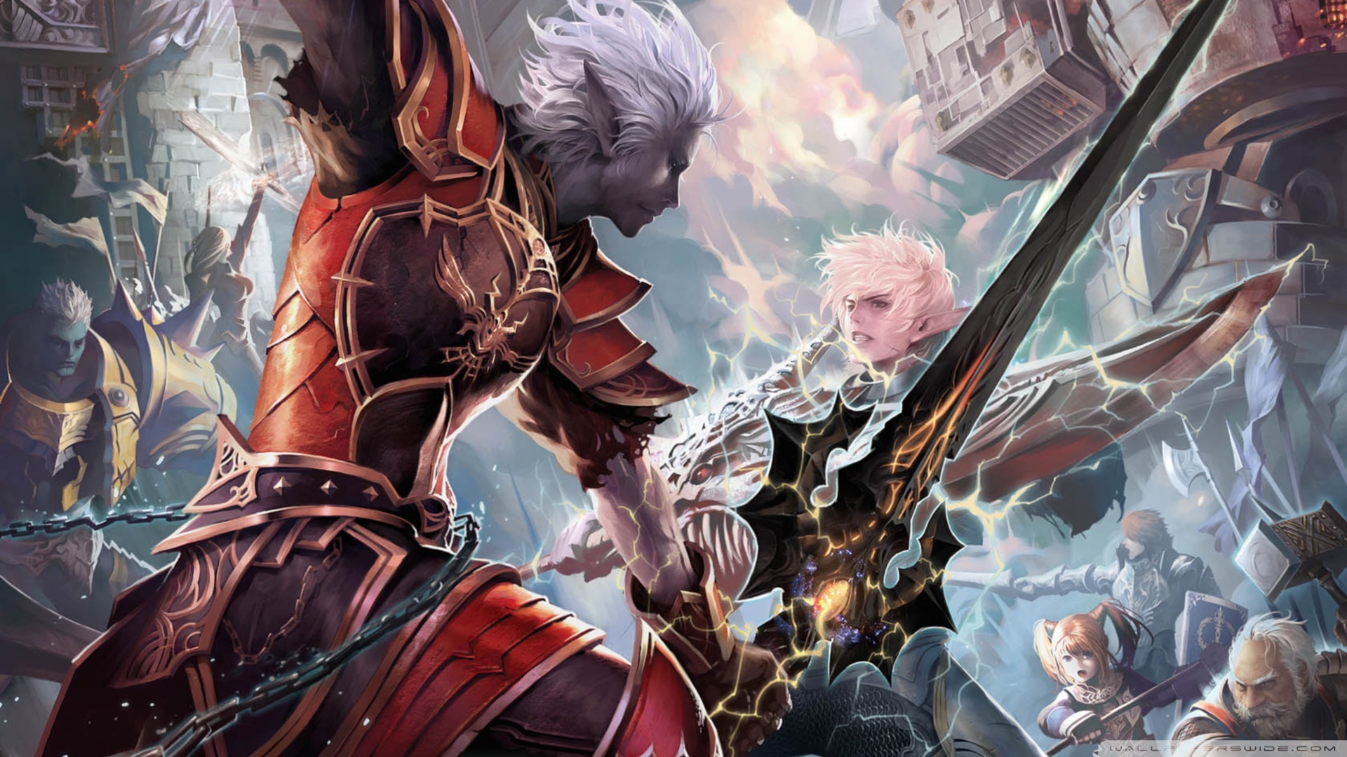 Lineage Ii The Chaotic Throne 4k HD Desktop Wallpaper For