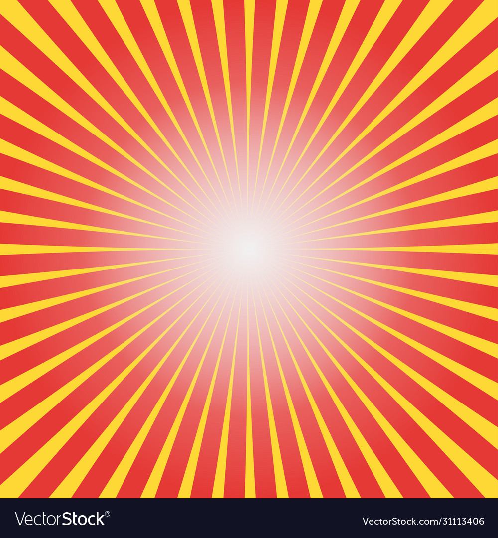 Nice Advertisement Background In Red And Yellow Vector Image