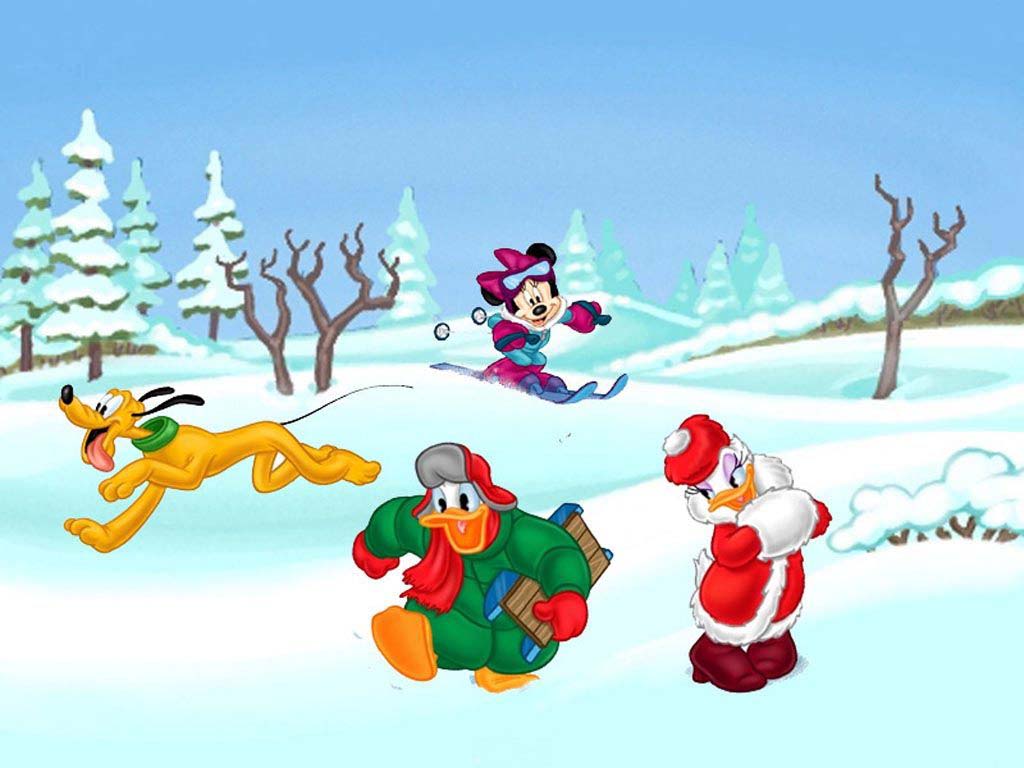 Mickey Mouse Wallpaper For Christmas