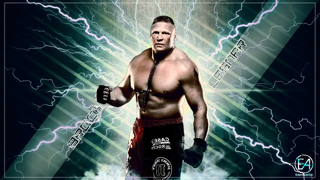 Download Dope Fanart For Brock Lesnar Wallpaper | Wallpapers.com
