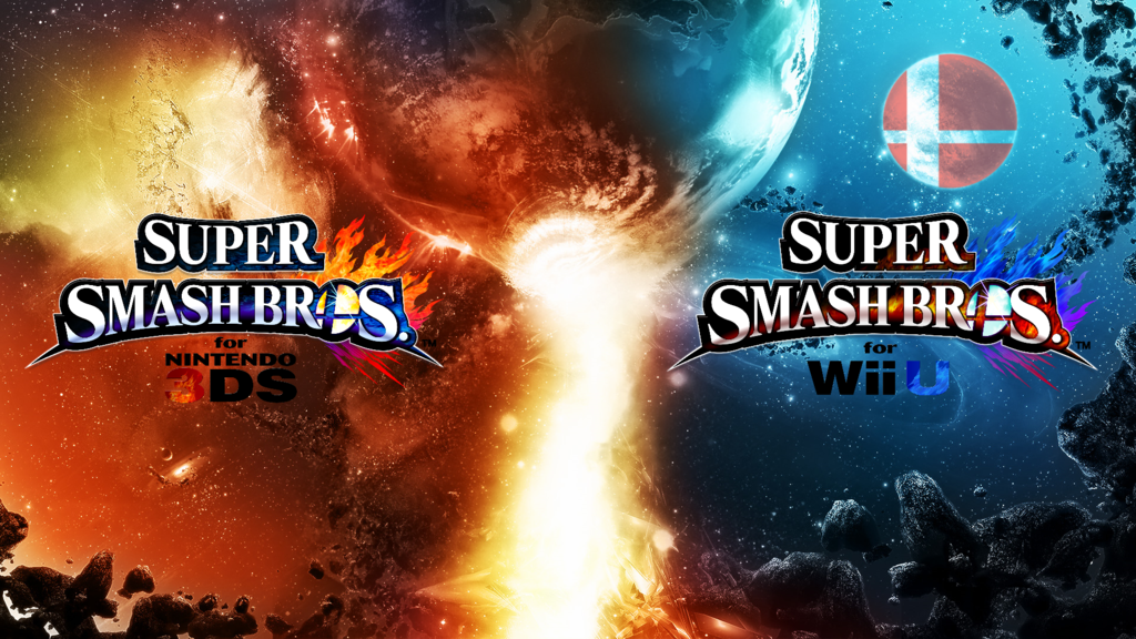 Super Smash Bros Wii U 3ds Logo Wallpaper By Thewolfbunny On