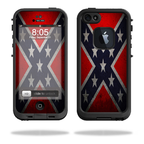 Wrap For Lifeproof iPhone Case Fre Sticker Rebel Flag