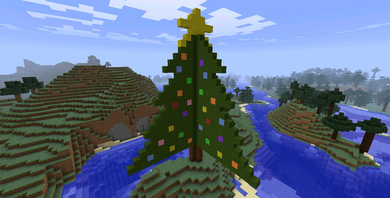 Christmas Tree Minecraft Of By Bakahentai90