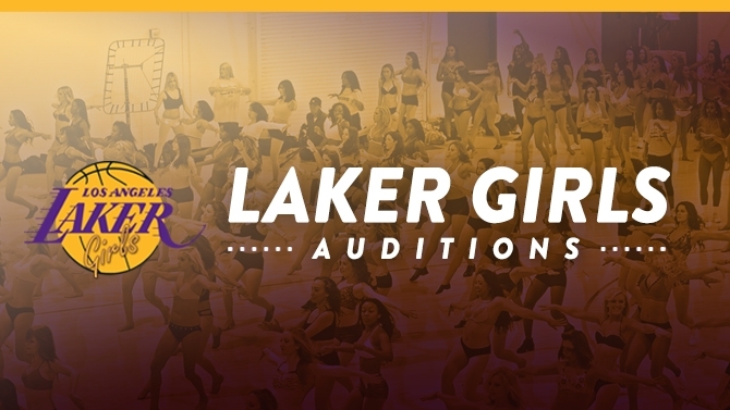Laker Girls Auditions Los Angeles Lakers