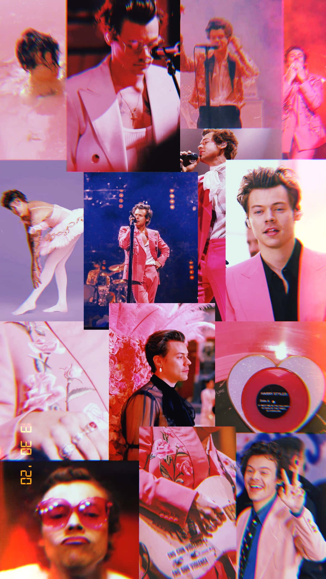 Harry Styles Collage Wallpaper