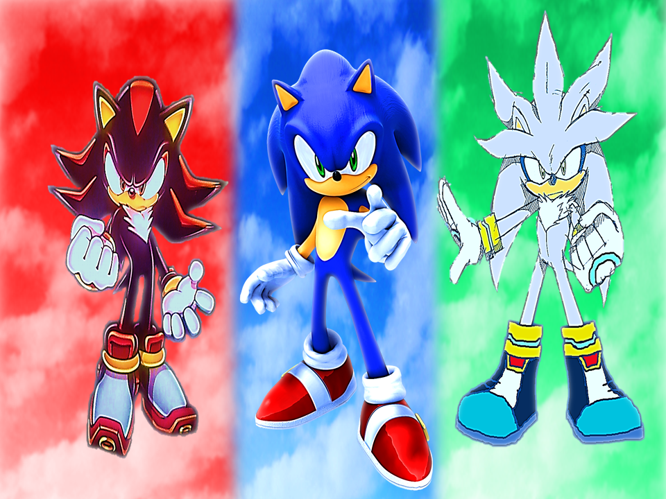 Sonic Shadow Silver And Blaze by SonicTheHedgehogBG on [1131x707] for your  , Mobile & Tablet, blaze x silver HD wallpaper