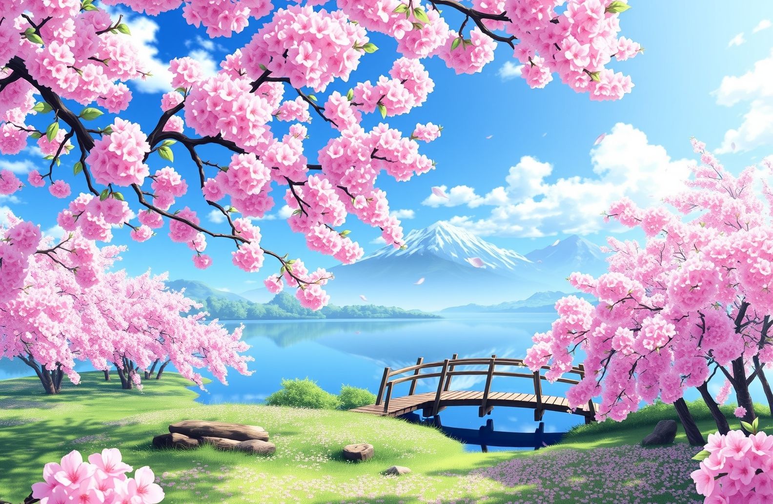 Anime Landscapes Wallpaper