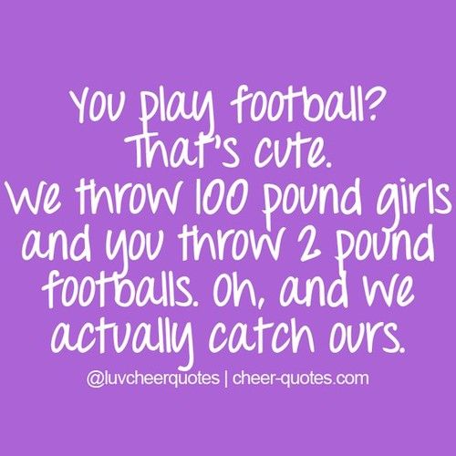Cute Cheerleading Quotes