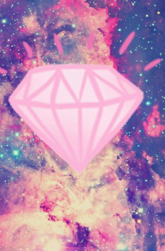 cute diamond galaxy love phones pink wallpapers picollege